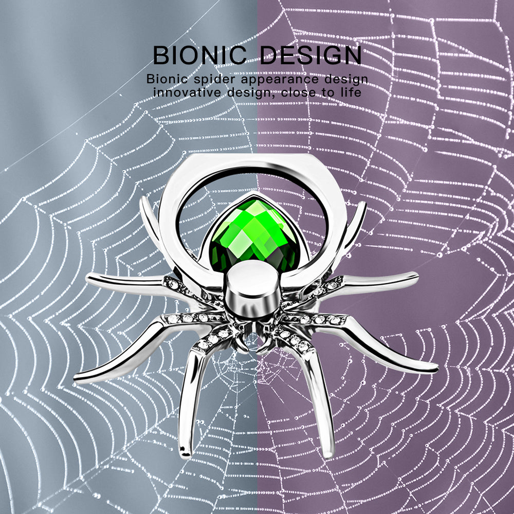 Creative Spider Ring Phone Holder - Metal Stand